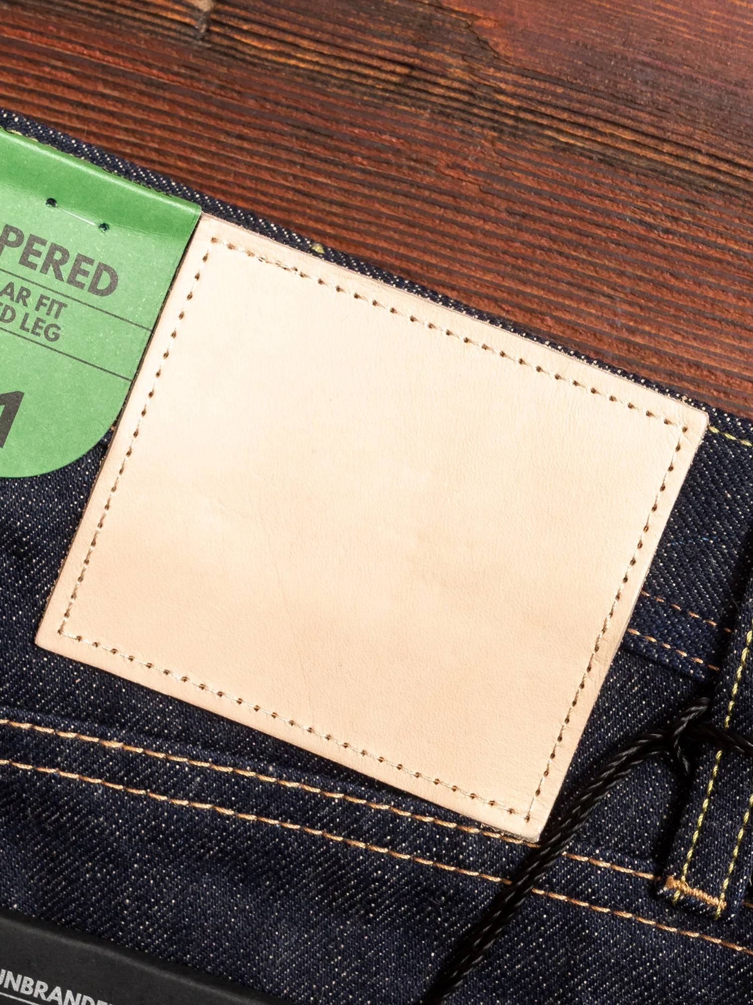 UB269 18oz Slub Selvedge Denim - Tapered Fit - Image 3