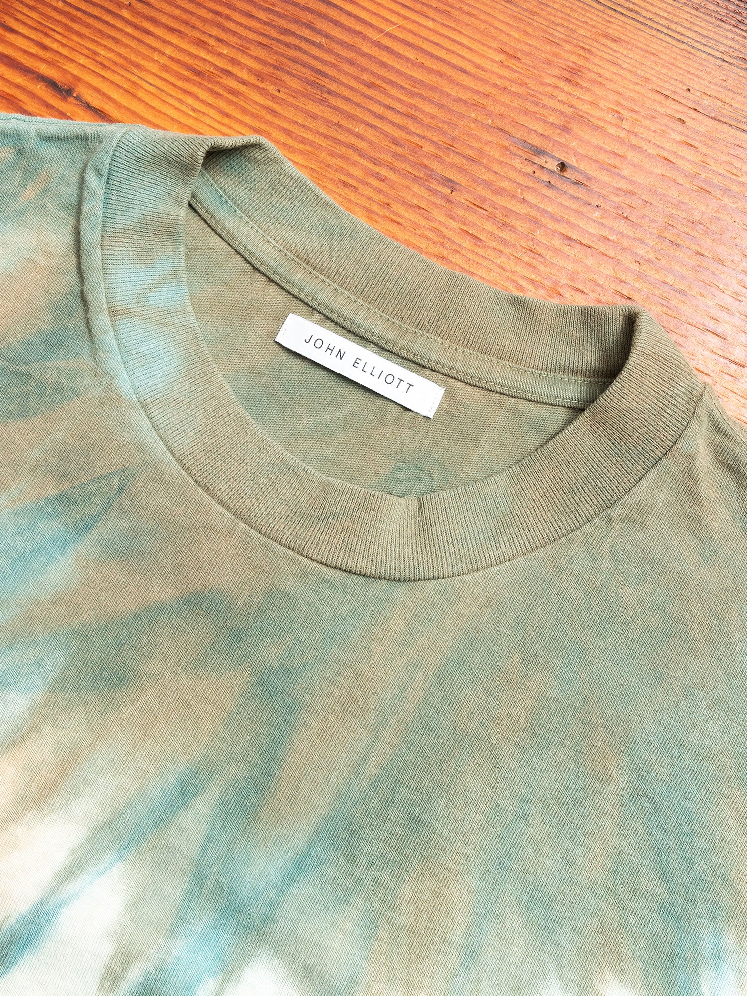 University T-Shirt in Sorrel Tie Dye - Image 2