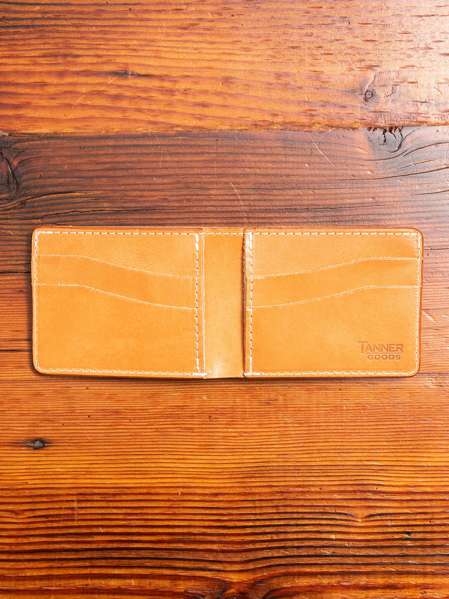 "Utility Bifold" Wallet in Golden - Image 2