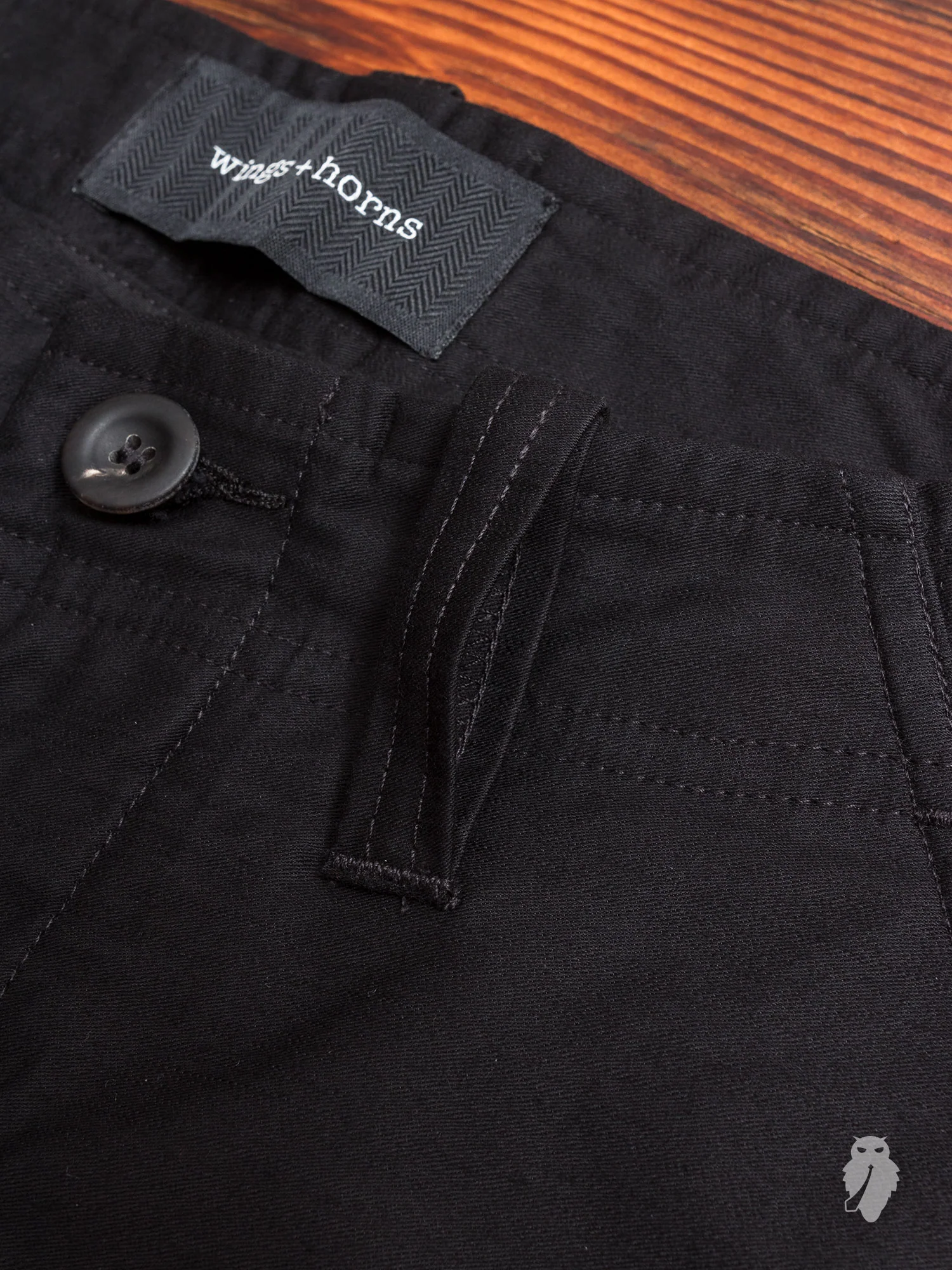 Utility Cotton BDU Pants in Black - Image 9