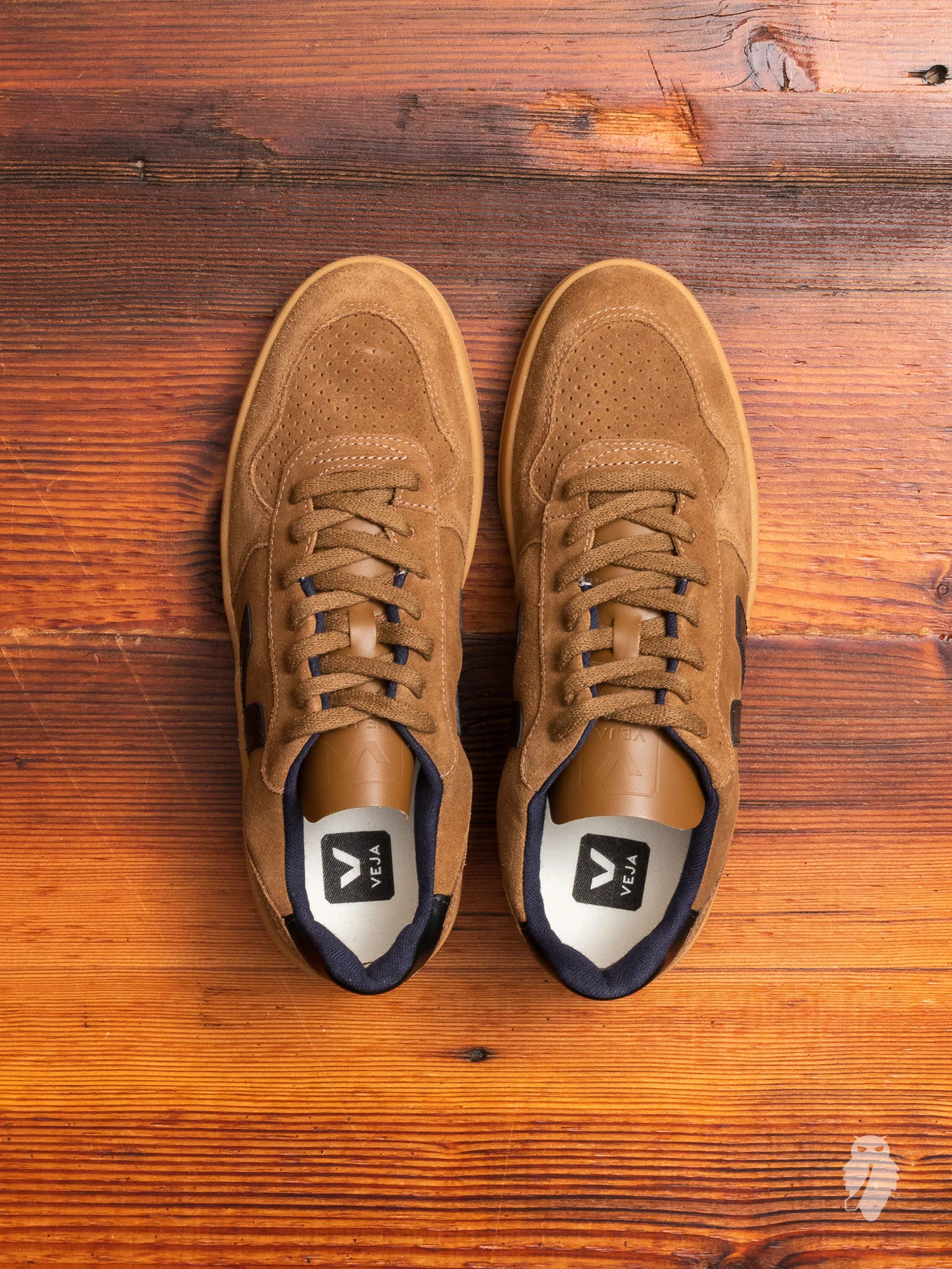 V-10 Sneaker in Brown Suede - Image 6