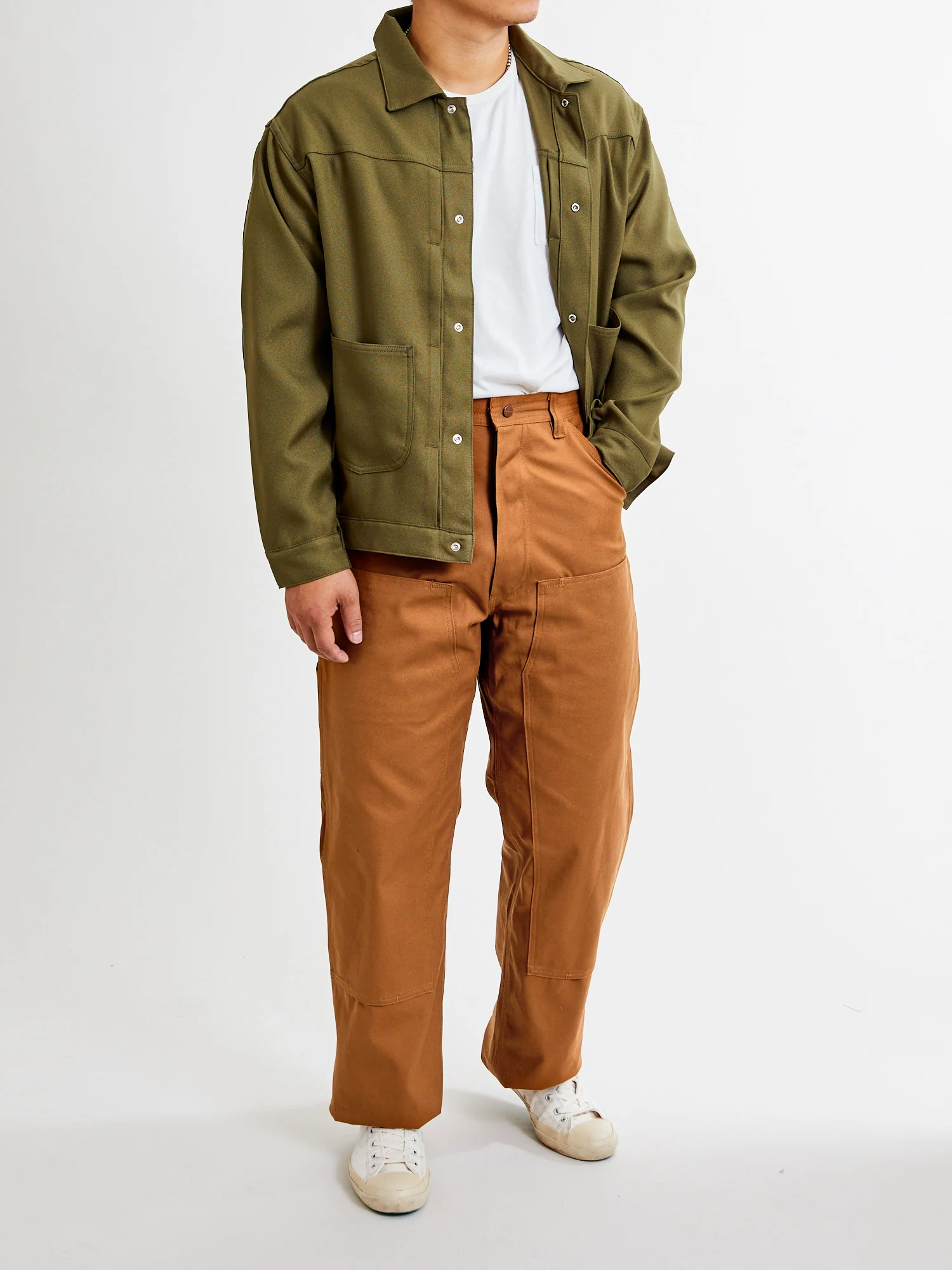 W Sprayer 5 Pants in Brown Duck Canvas - Image 15