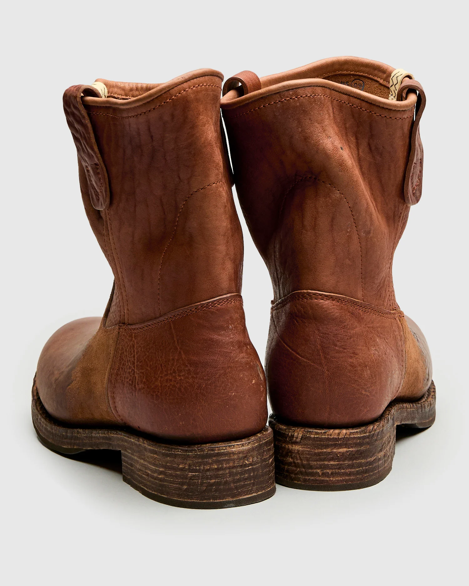 Wabanaki Engineer Boots-Folk in Brown - Image 5