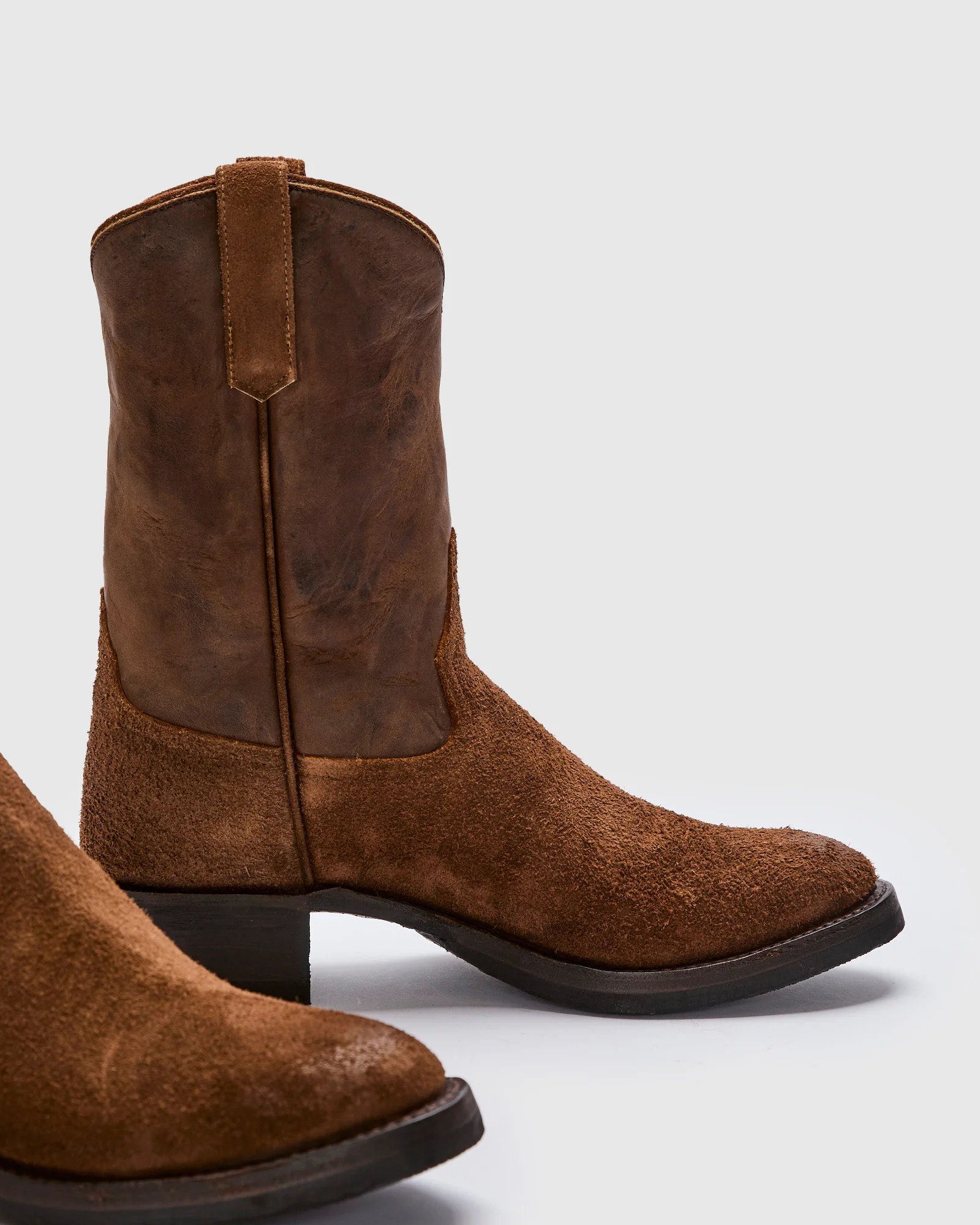 Walker Boot in Brown Roughout - Image 4