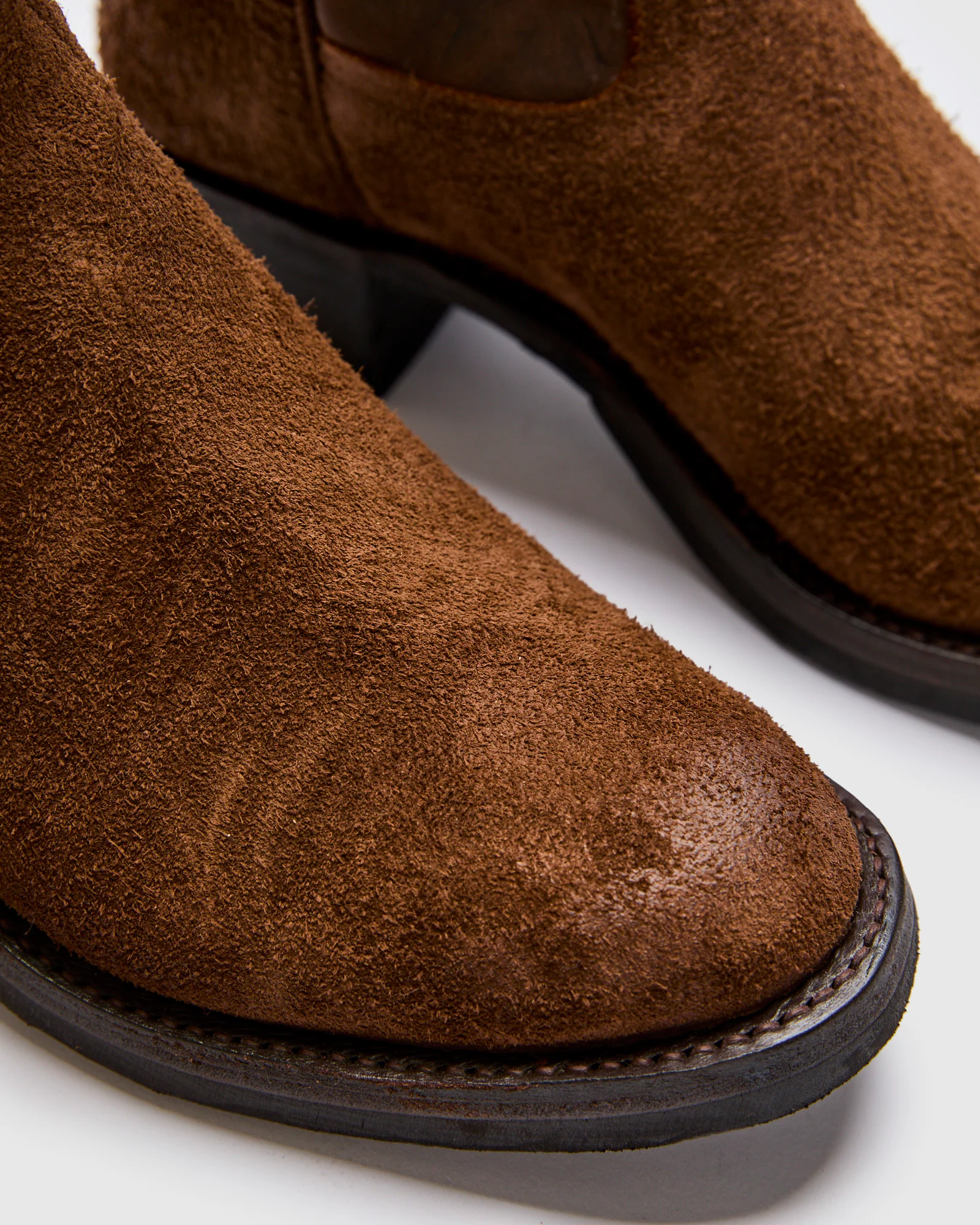 Walker Boot in Brown Roughout - Image 9
