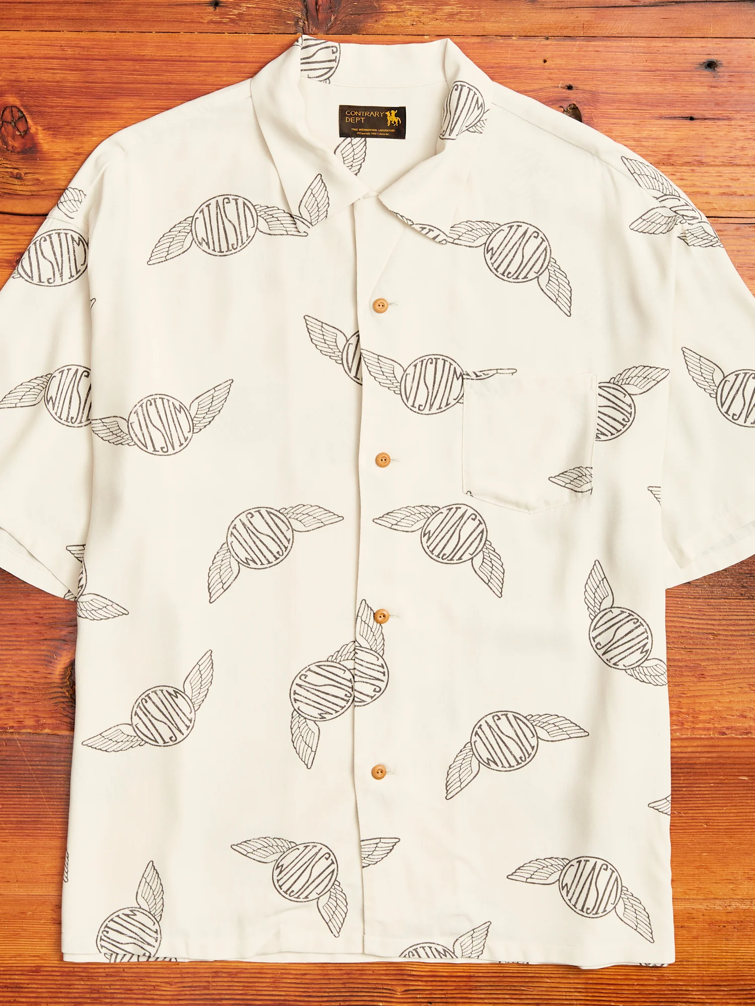 Wallis Shirt S/S in Ivory