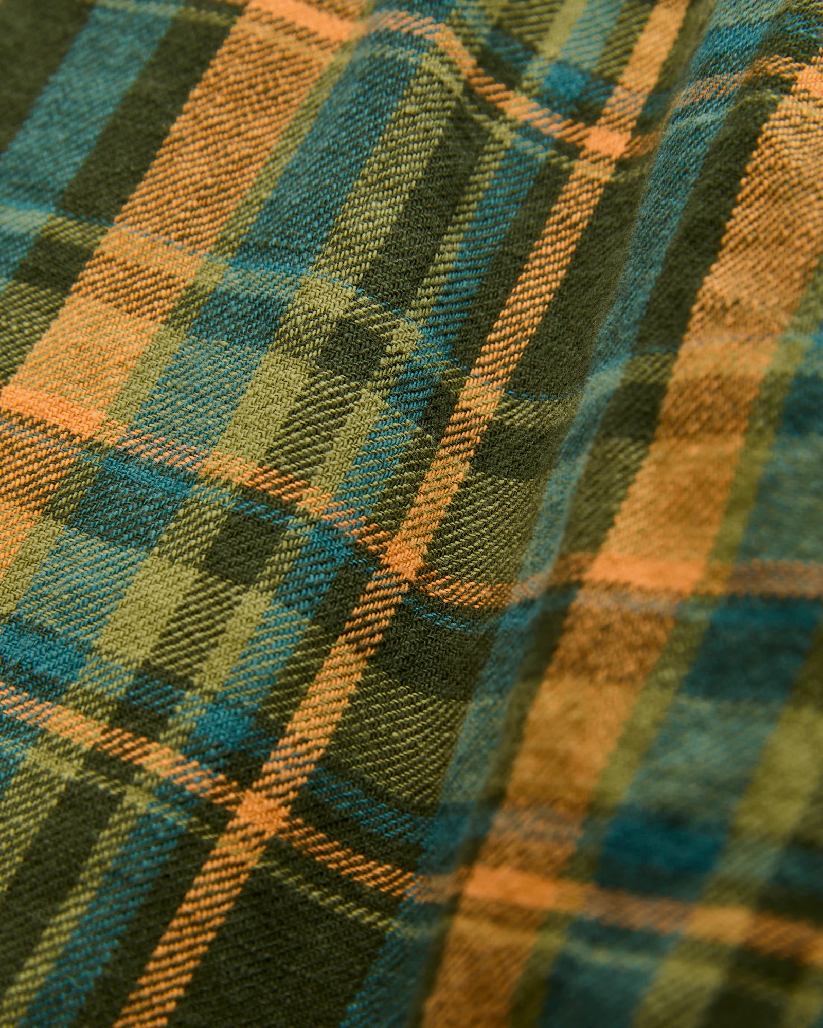 Wells Workshirt in Evergreen Plaid - Image 7