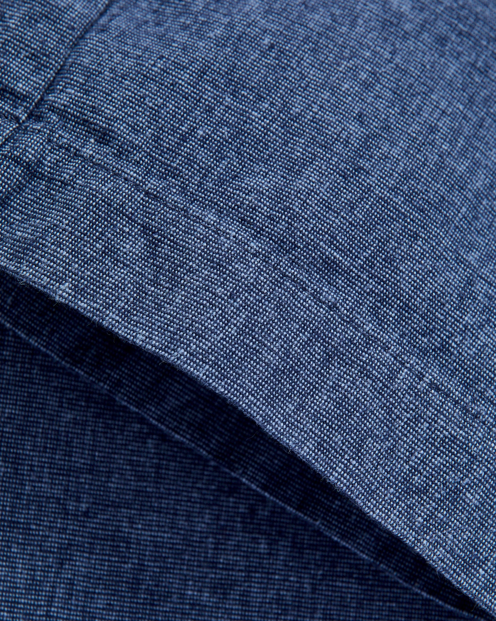 Wick Trouser in Indigo Linen Marl - Image 7