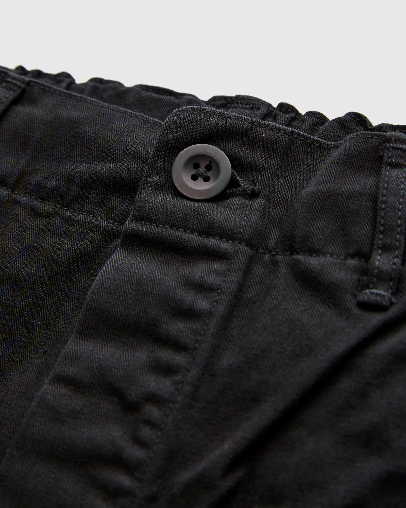 Wide Fit French Work Pants in Black - Image 5