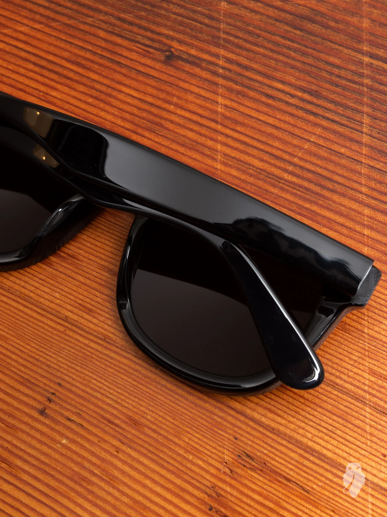 "Wolfgang" Sunglasses in Black - Image 3