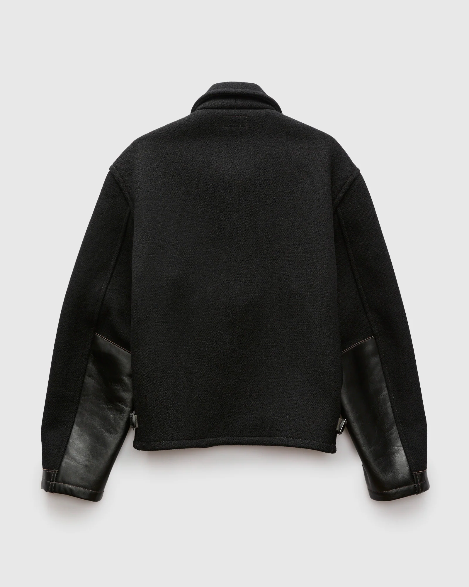 Wool Field Sports Jacket in Black - Image 4