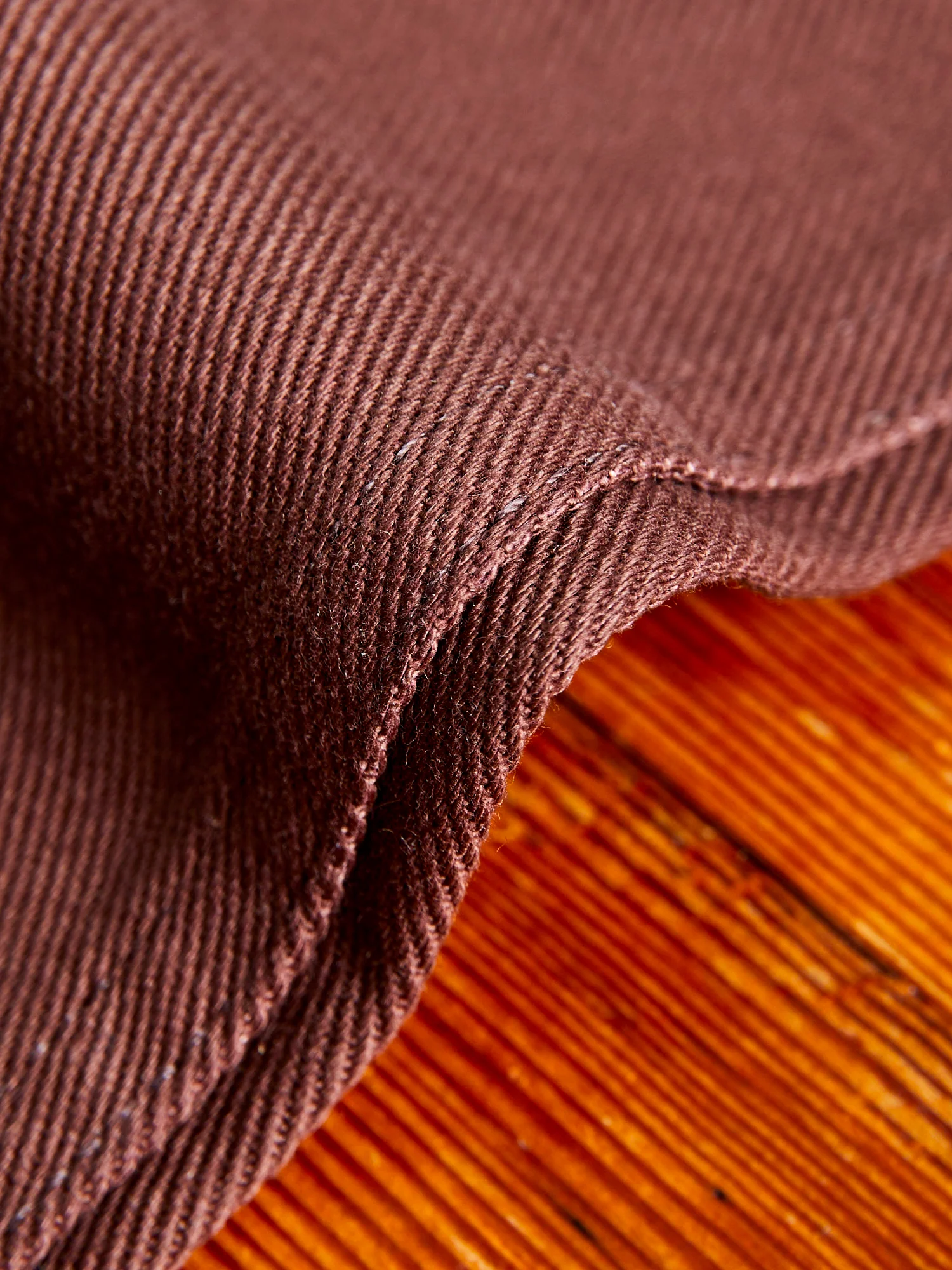 Work Pant in Brown Twill - Image 7