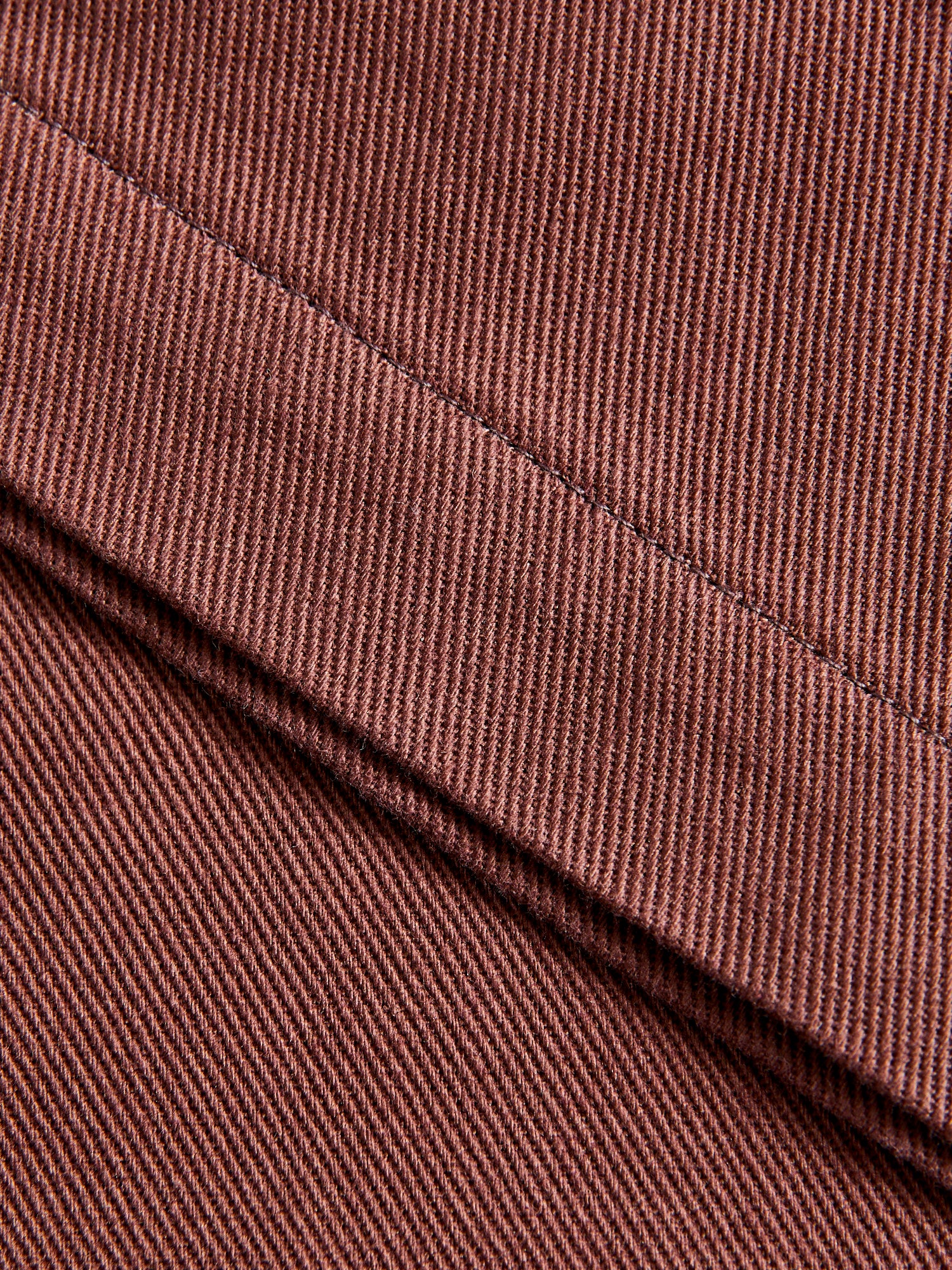 Work Pant in Brown Twill - Image 8