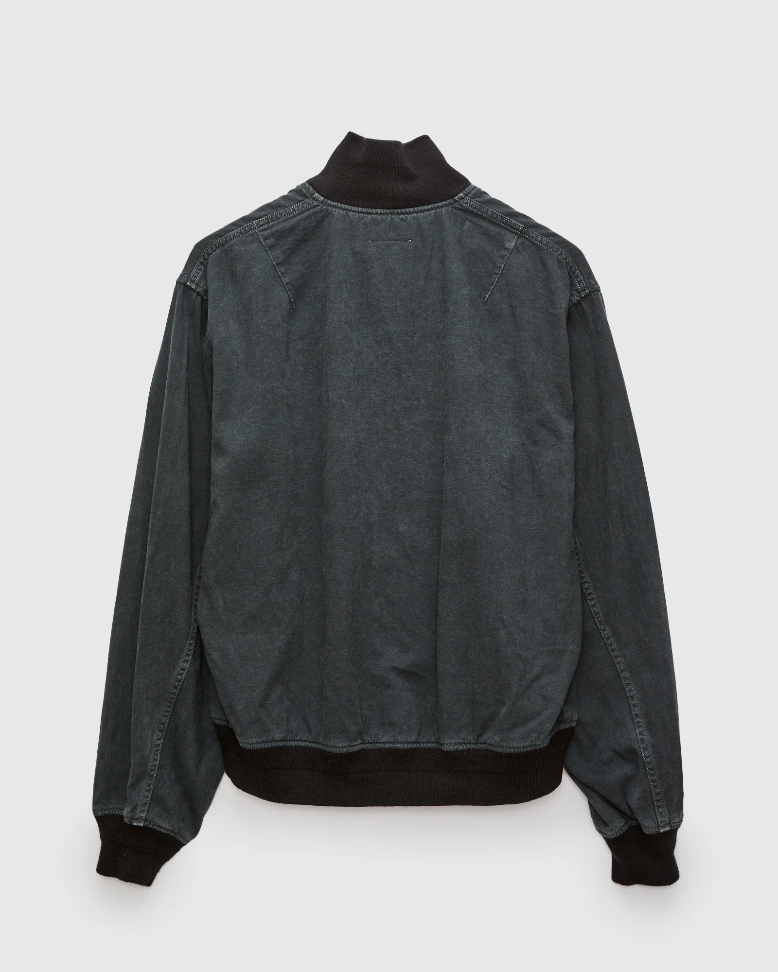 Work Twill Deck Jacket in Black - Image 3