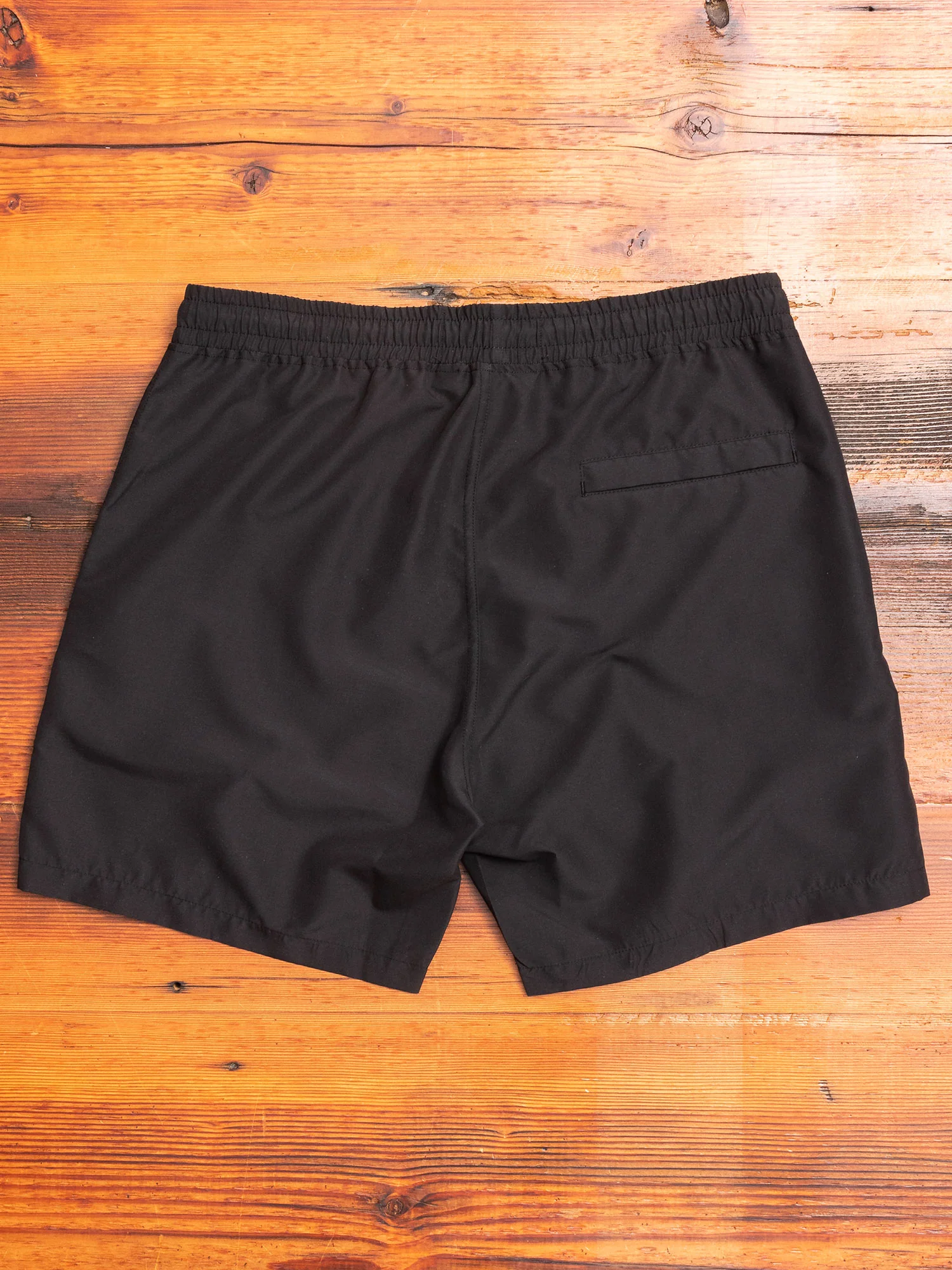 Woven Swim Shorts in Black - Image 5