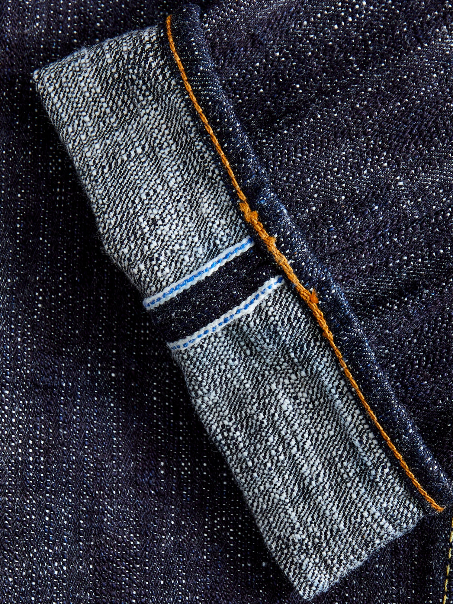 WSB-019 "Double Slub" 16oz Rinsed Selvedge Denim - Relaxed Tapered Fit - Image 10