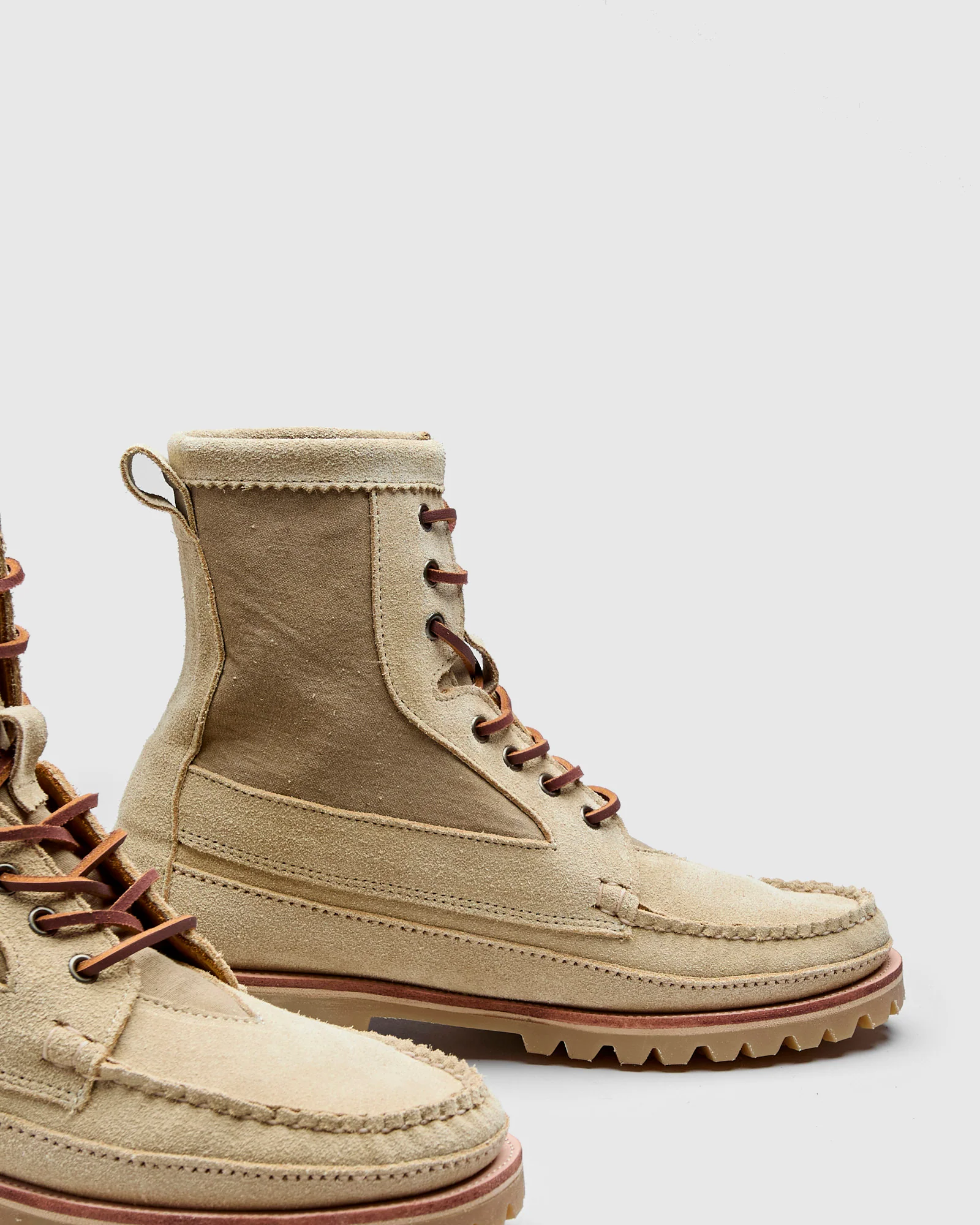 "WWII Tent" Rangeley Boot in Coyote Sand - Image 4