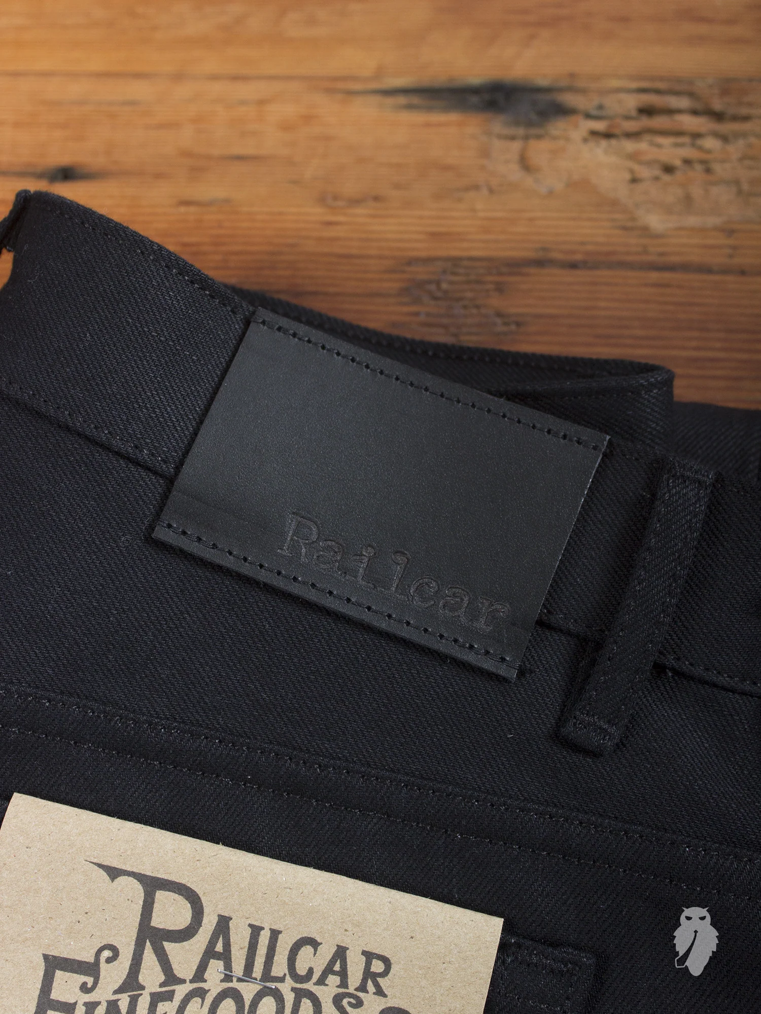 x026 13oz Black Selvedge Denim - Spikes Fit - Image 3