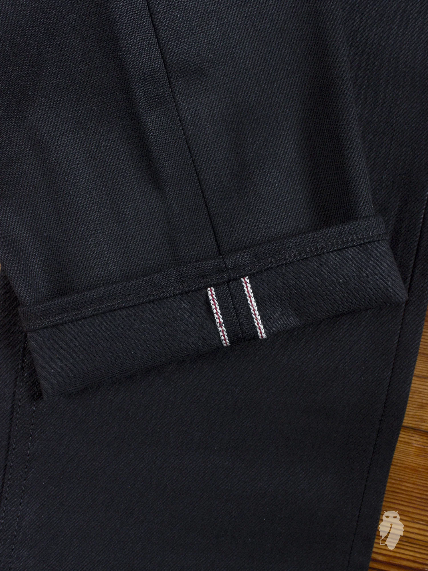 x026 13oz Black Selvedge Denim - Spikes Fit - Image 8