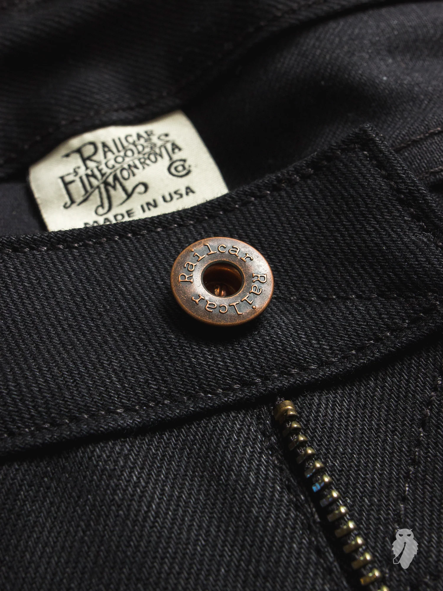 x026 Women's 13oz Black Selvedge Denim - Vixen Fit - Image 6