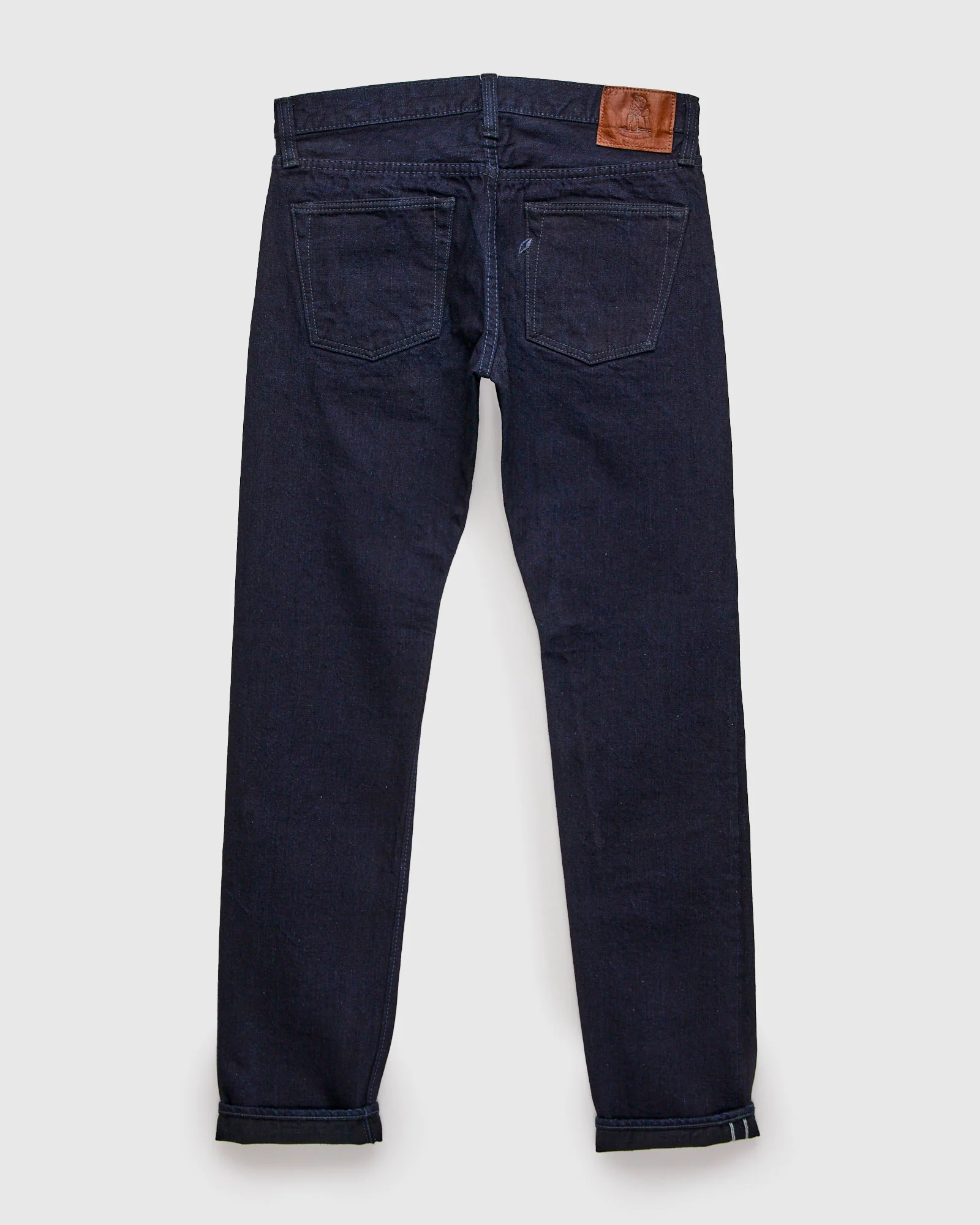 XX-013-IDBK 14oz Indigo Black Selvedge Denim - Slim Tapered Fit - Image 3