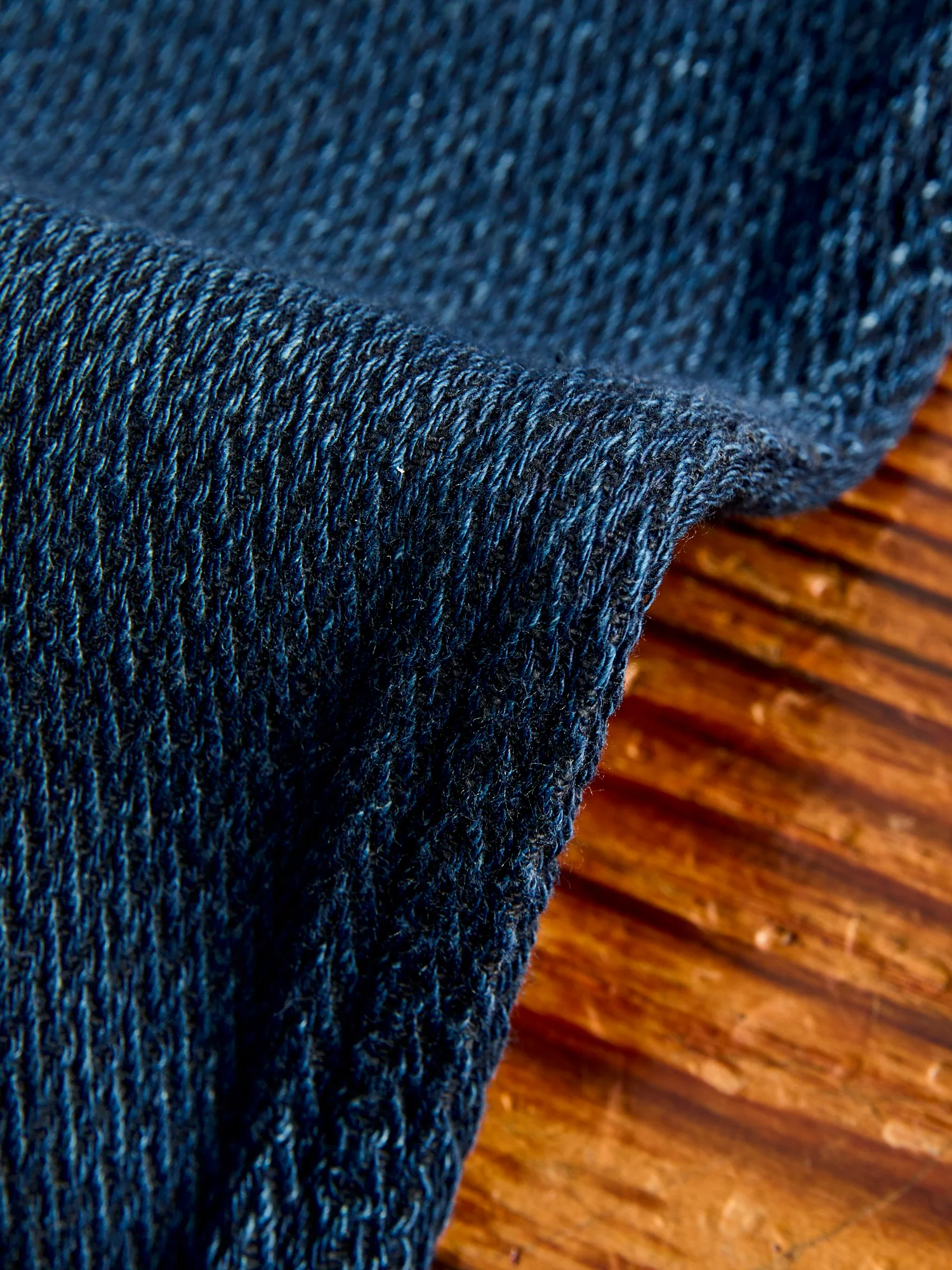 "Yagasuri" 9.5oz Jacquard Weave Denim - Weird Guy Fit - Image 7