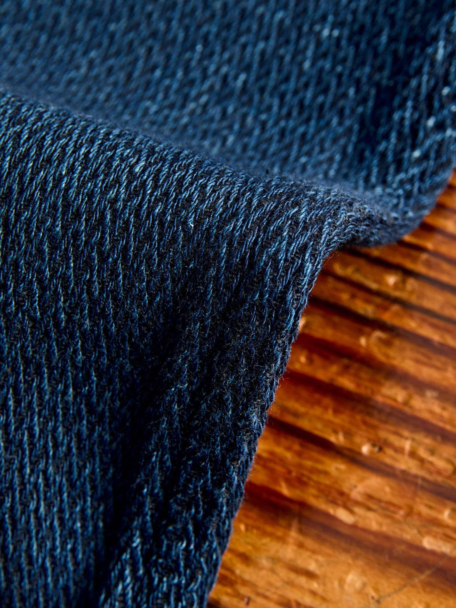 "Yagasuri" 9.5oz Jacquard Weave Denim - Easy Guy Fit - Image 7
