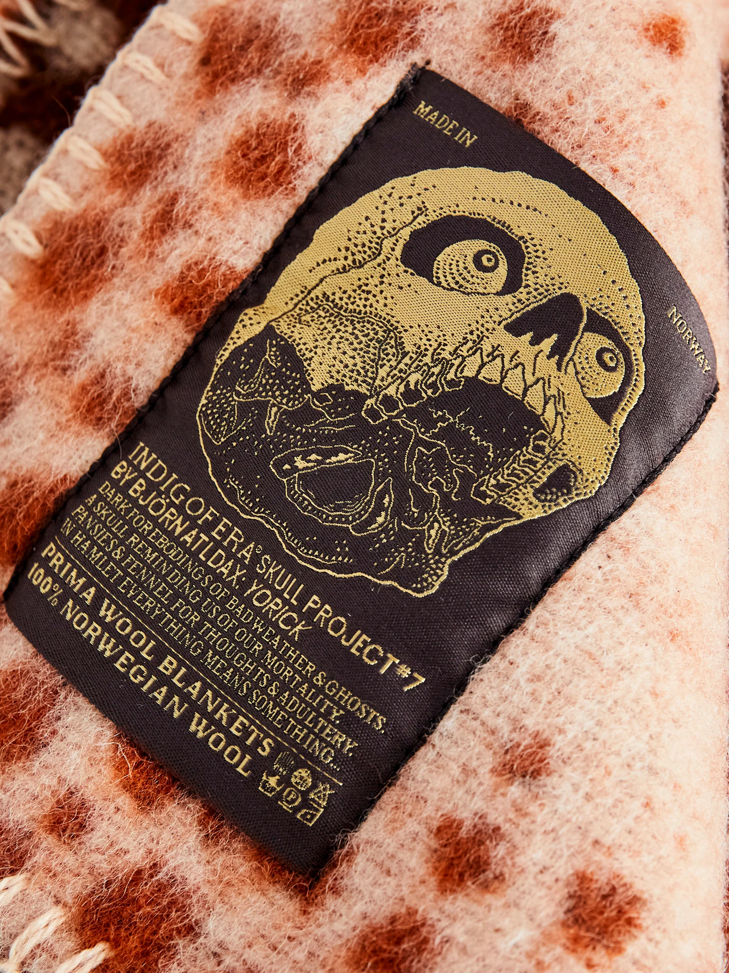 "Yorick" Norwegian Wool Blanket - Image 4