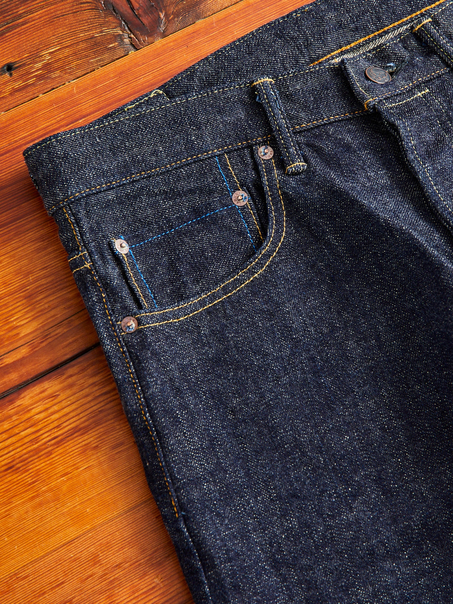 ZBHT "Zetto Benkei" 15oz Selvedge Denim - High Tapered Fit - Image 6